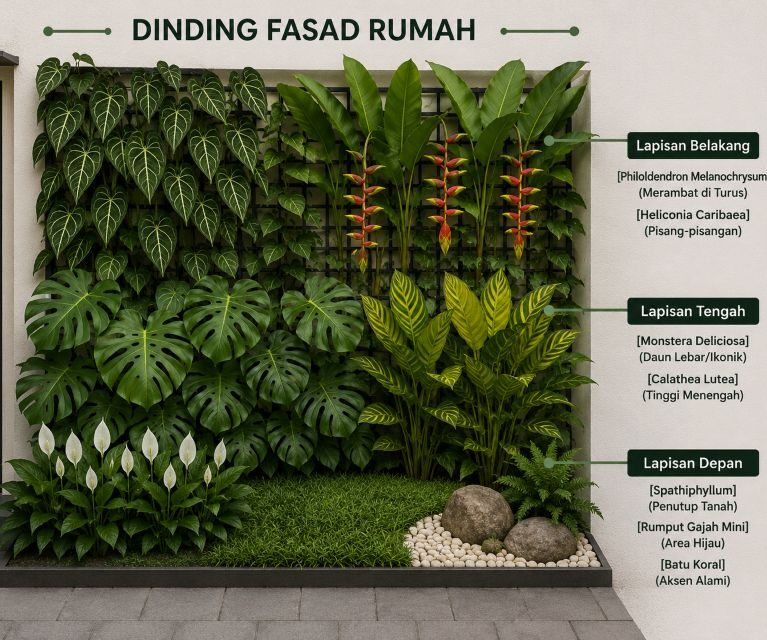 Panduan Langkah Demi Langkah Menata Taman Tropis Minimalis